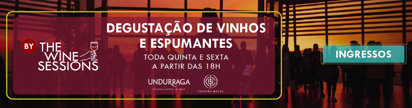 Sessão de vinhos no sky costanera